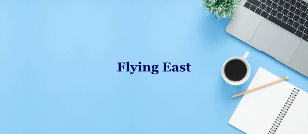 Flying East Blog