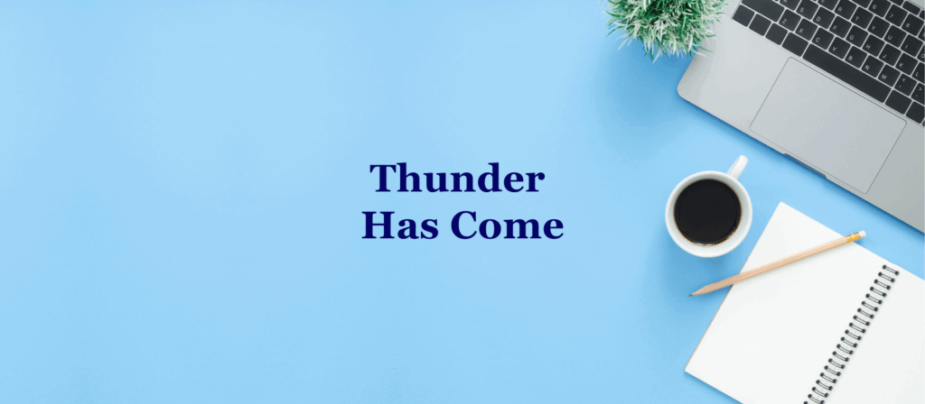 Thunder Blog